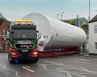 5m diameter Brewery tanks road freight move